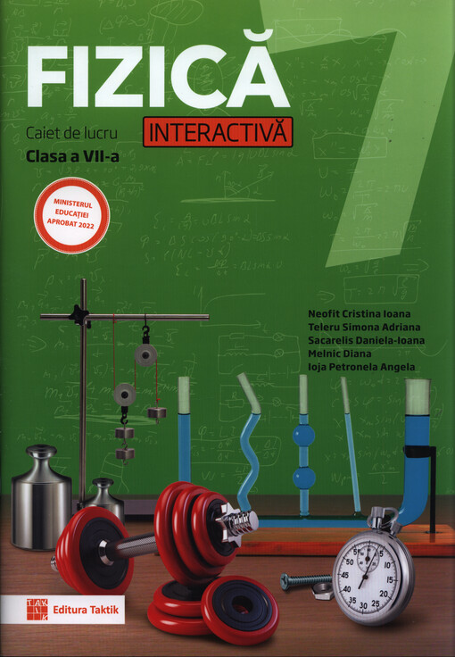 Fyzic interactivă : caiet de lucru : clasa a VII-a