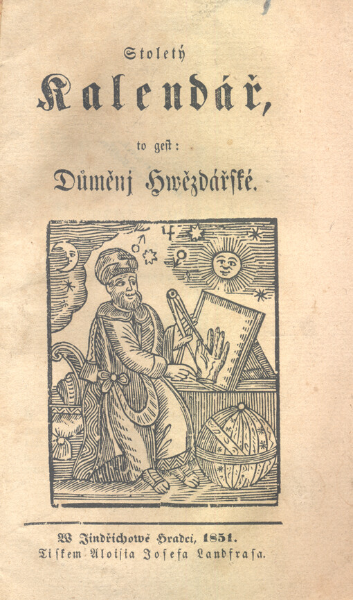 Stoletý kalendář, to gest: Důměnj Hwězdářské