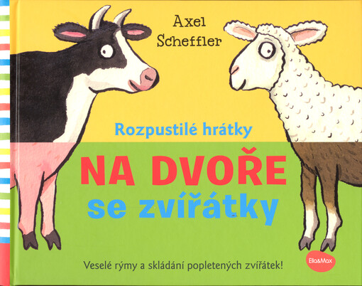 Rozpustilé hrátky se zvířátky. Na dvoře