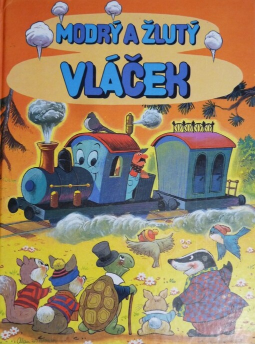 Modrý a žlutý vláček