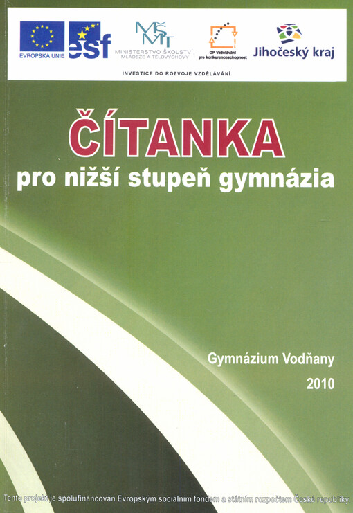 Čítanka pro nižší stupeň gymnázia