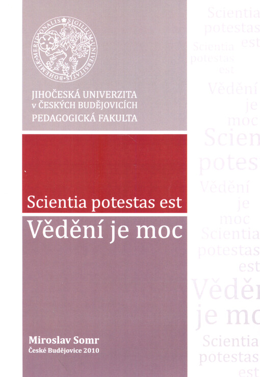Vědění je moc =Scientia potestas est