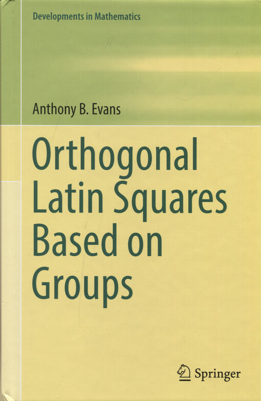 Orthogonal Latin squares based on groups