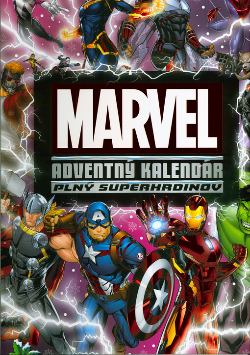 Marvel : adventný kalendár plný superhrdinov : 24 knižiek na predvianočný čas!
