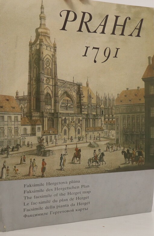 [Praha 1791] faksimile Hergetova plánu