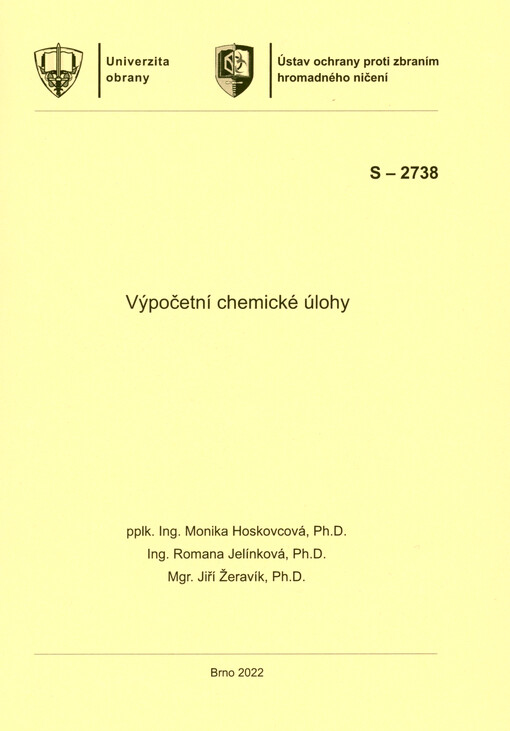 Výpočetní chemické úlohy