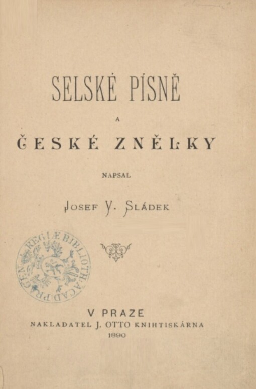Selské písně a české znělky