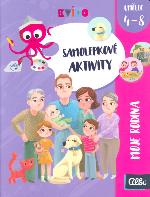 Samolepkové aktivity. Moje rodina