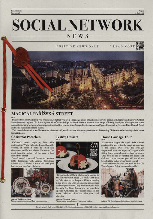 Social network news : positive news only