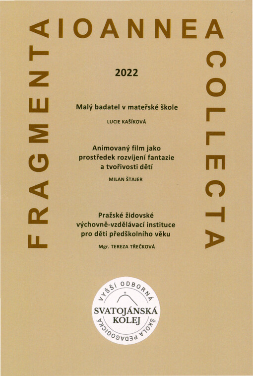 Malý badatel v mateřské škole