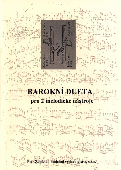 BAROKNÍ DUETA pro 2 melodické nástroje