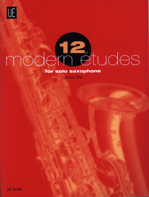 12 MODERN ETUDES for solo saxophone