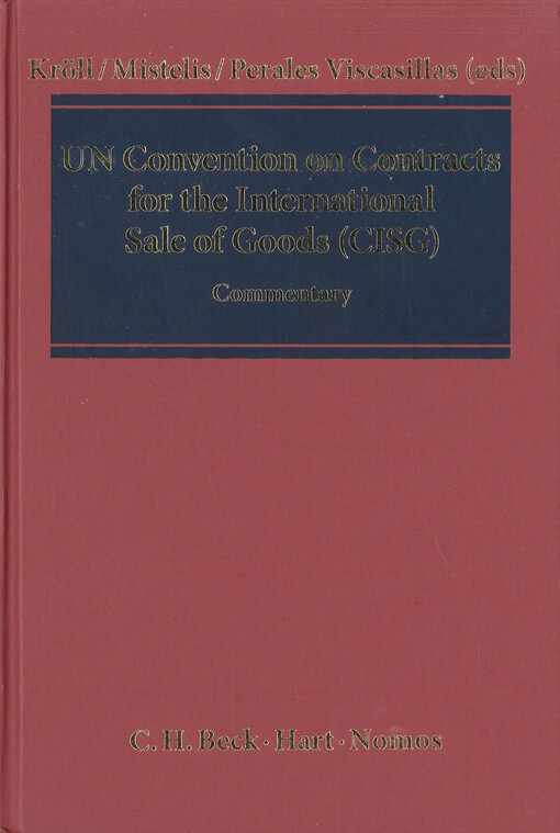 UN convention on contracts for the International Sale of Goods (CISG)