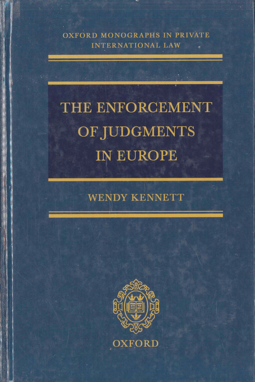 Enforcement of judgments in Europe