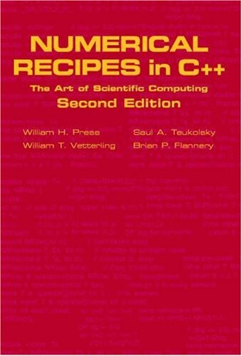 Numerical Recipes in C++: The Art of Scientific Computing