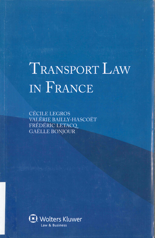 Transport law in France