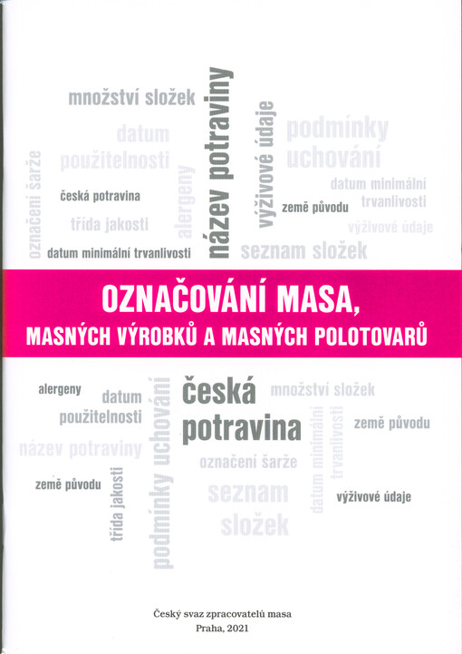 Označování masa, masných výrobků a masných polotovarů