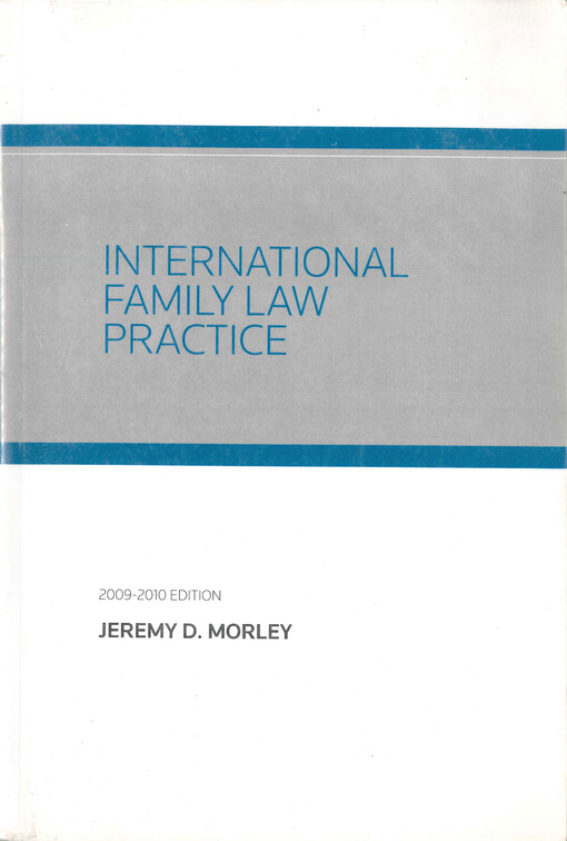 International family law practice