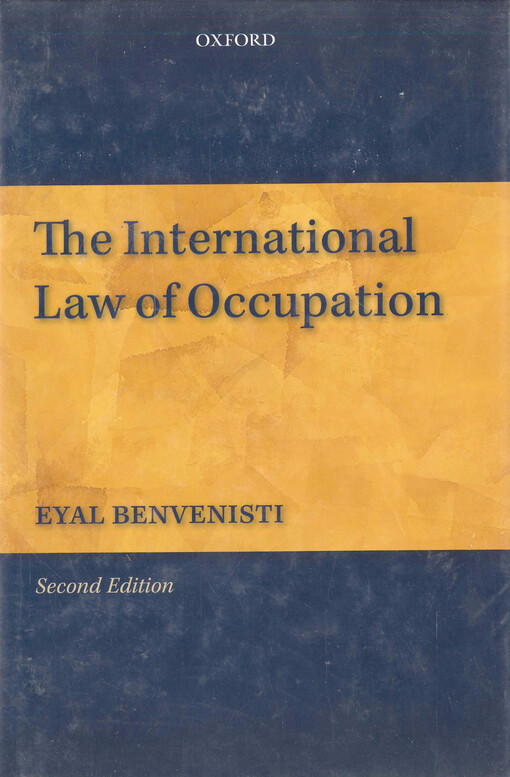 The international law of occupation