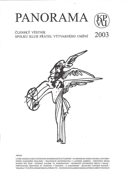 Panorama : členský věstník spolku Klub přátel výtvarného umění