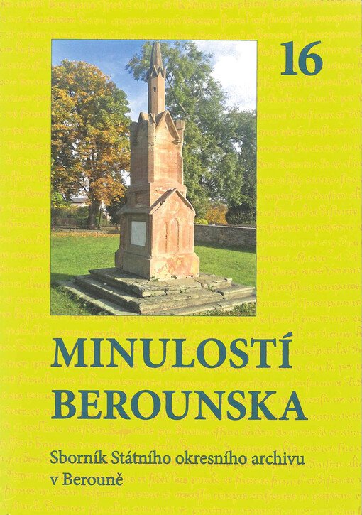 Minulostí Berounska : sborník Státního okresního archivu v Berouně