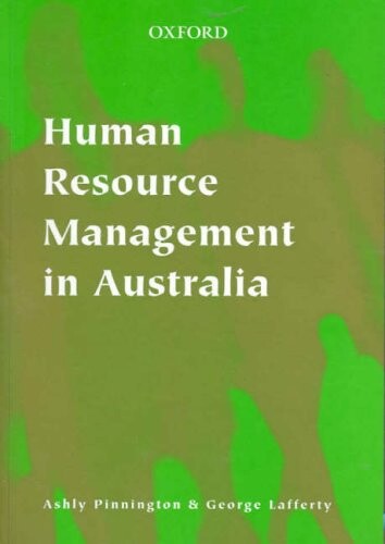 Human Resource Management in Australia: An Introduction