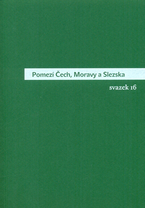 Pomezí Čech a Moravy : sborník prací ze společenských a přírodních věd pro okres Svitavy