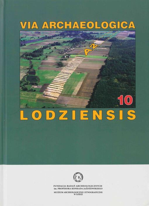 Ratownicze badania archeologiczne na stanowisku 10 w Krzyżanówku