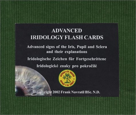 Iridology Flashcards Advanced / Tarjetas de Iridología para Avanzados
