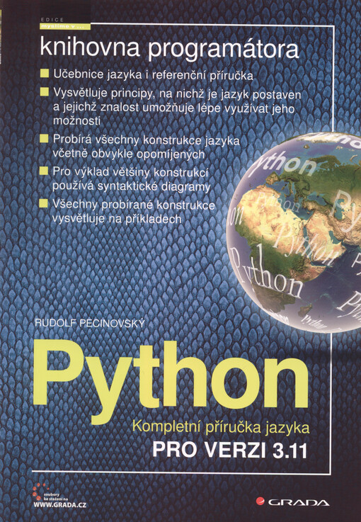 Python : kompletní příručka jazyka pro verzi 3.11