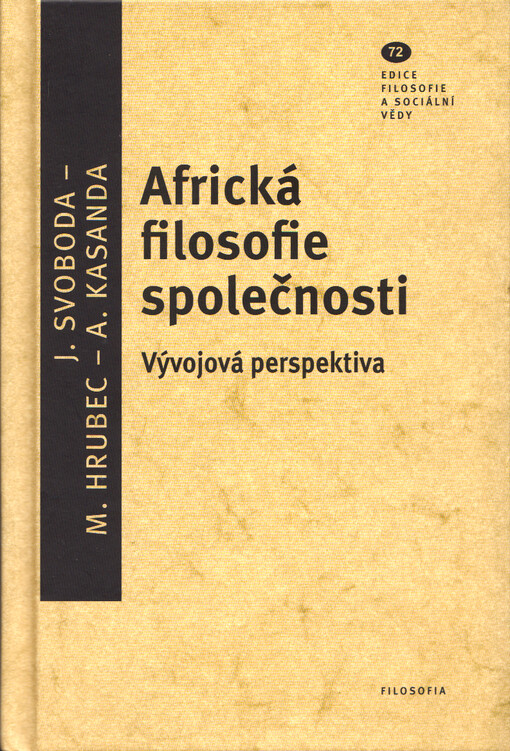 Africká filosofie společnosti : vývojová perspektiva