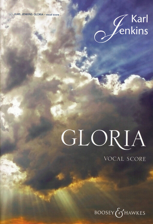 Gloria : for solo voice, chorus & orchestra : vocal score