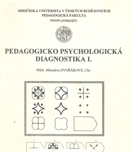 Pedagogicko psychologická diagnostika I.