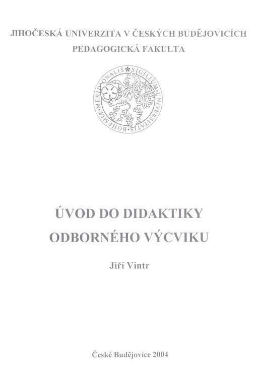 Úvod do didaktiky odborného výcviku