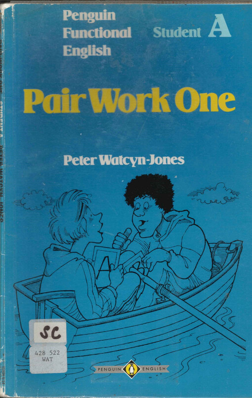 Pair work one - student A