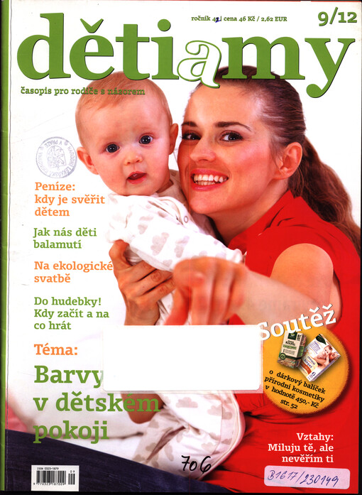 Děti a my : časopis pro rodiče, učitele a pracovníky pomáhajících profesí