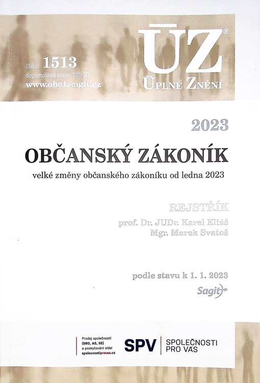 Občanský zákoník 2023 : velké změny občanského zákoníku od ledna 2023 : podle stavu k 1.1.2023