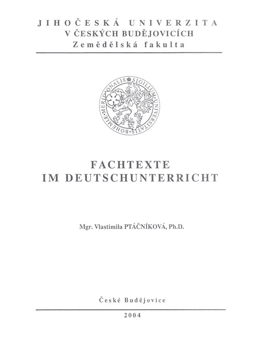 Fachtexte im Deutschunterricht