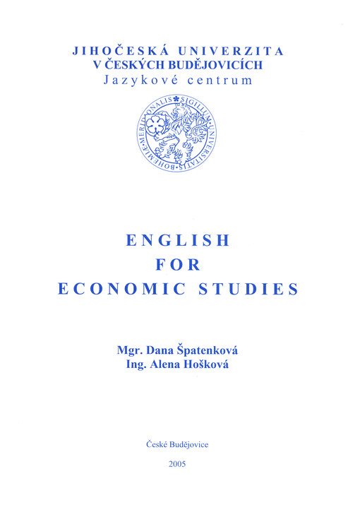 English for economic studies