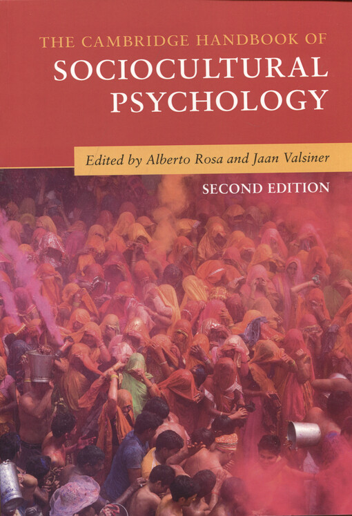 The Cambridge handbook of sociocultural psychology