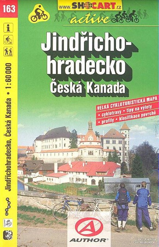 JindřichohradeckoČeská Kanada : velká cykloturistická mapa