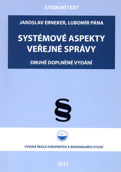 Systémové aspekty veřejné správy