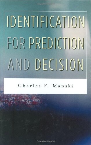 Identification for prediction and decision