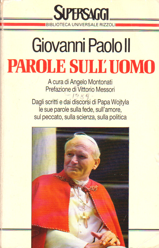 Parole sull´uomo
