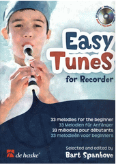 Easy Tunes for Recorder : 33 melodies for the beginner  (odkaz v elektronickém katalogu)