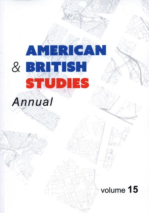 American and British studies annual