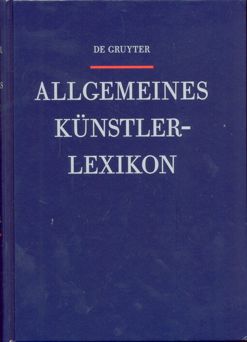 Allgemeines Künstlerlexikon : die Bildenden Künstler aller Zeiten und Völker. Band 118, Yiadom-B. - Zemión