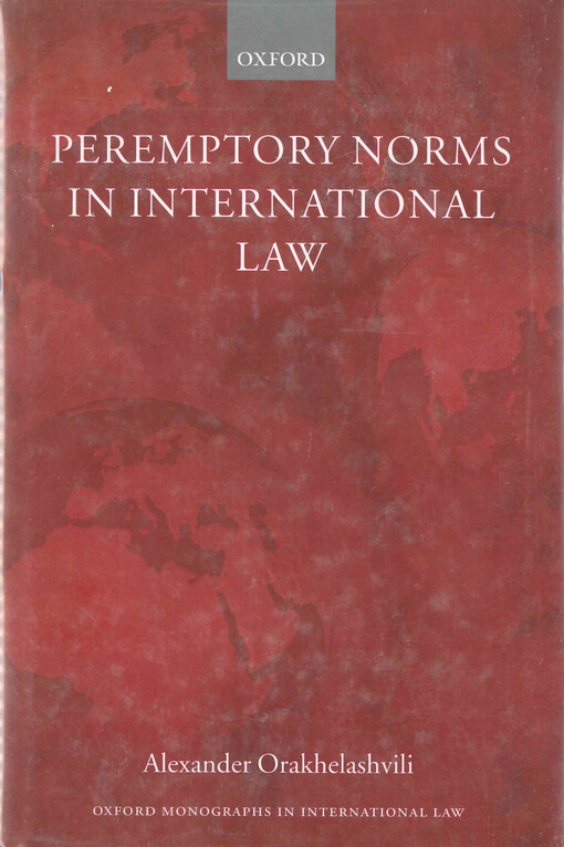 Peremptory norms in international law