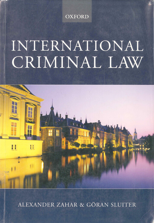 International criminal law : a critical introduction