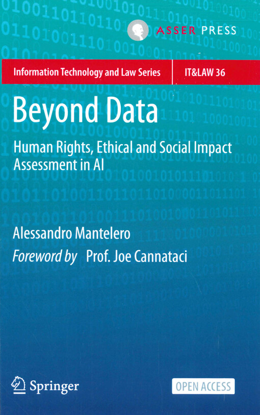 Beyond data : human rights, ethical and social impact assessment in AI